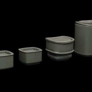 RidgeMonkey ThermoMug DLX Brew Set Grey kubek termiczny z dodatkowymi pojemnikami