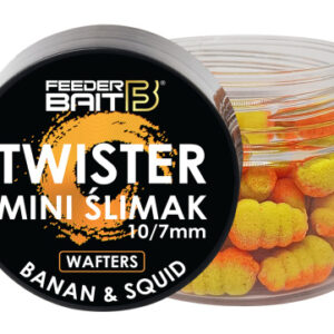 Mini Ślimak Wafters - Banan & Squid - Feeder Bait