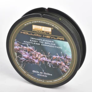 Strzałówka, leader do zaplatania | PB Products | Hollow Kevlar 80lb Weed 50m